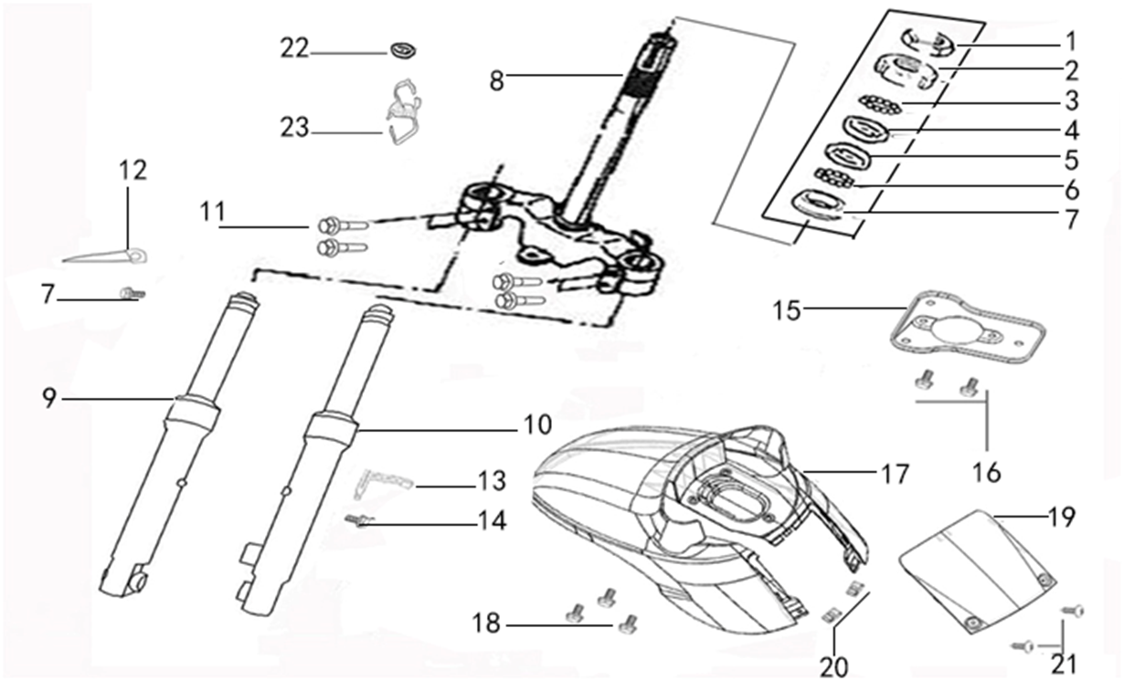 F06 = Lower connection board&Steel bowl