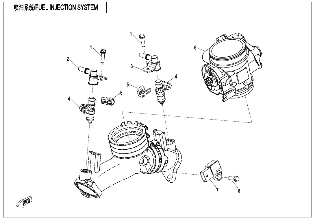 FUEL INJECTION SYSTEM(NO FUEL VAPORIZATION SYSTEM)