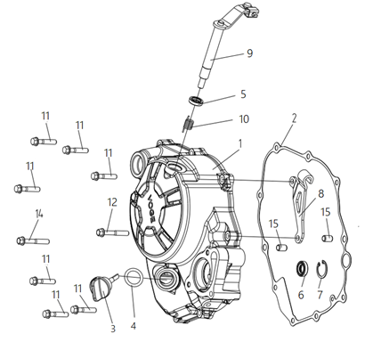 Right Crankcase Cover