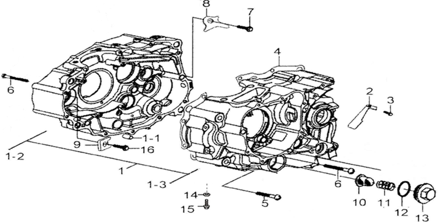 E03 - Crankcase