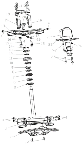 F07 - Steering Stem