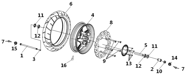 F07 - Front Wheel
