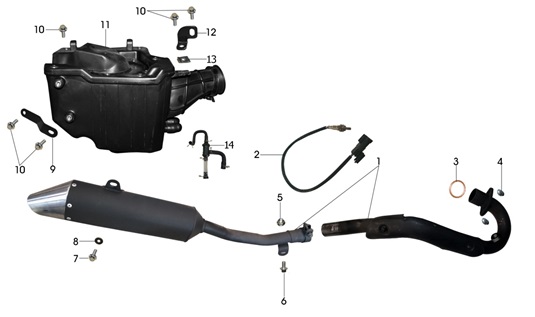 Exhaust And Air Cleaner