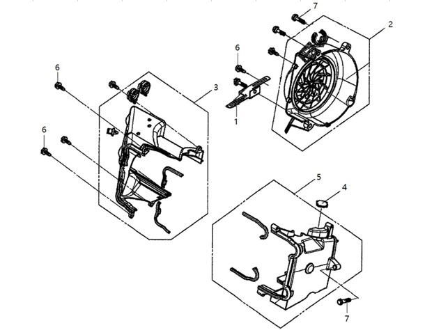 Fan Cover Assy-Shroud Assy
