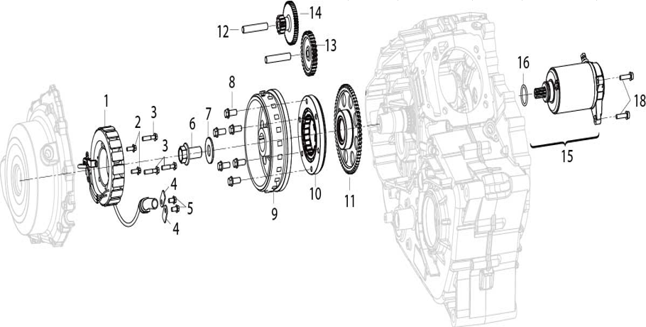 E13 - Starter Motor & Magneto