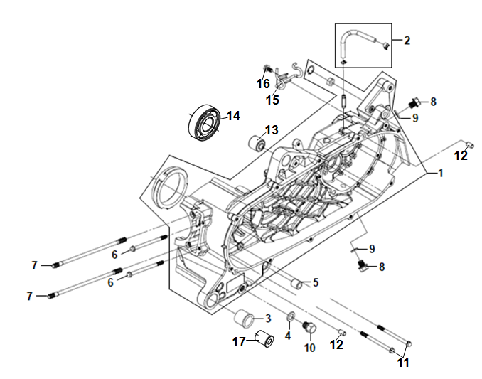 Left Crankcase