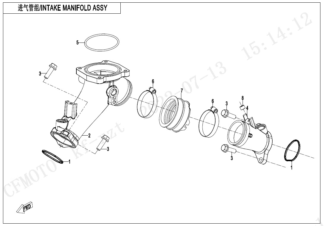 INTAKE MANIFOLD ASSY