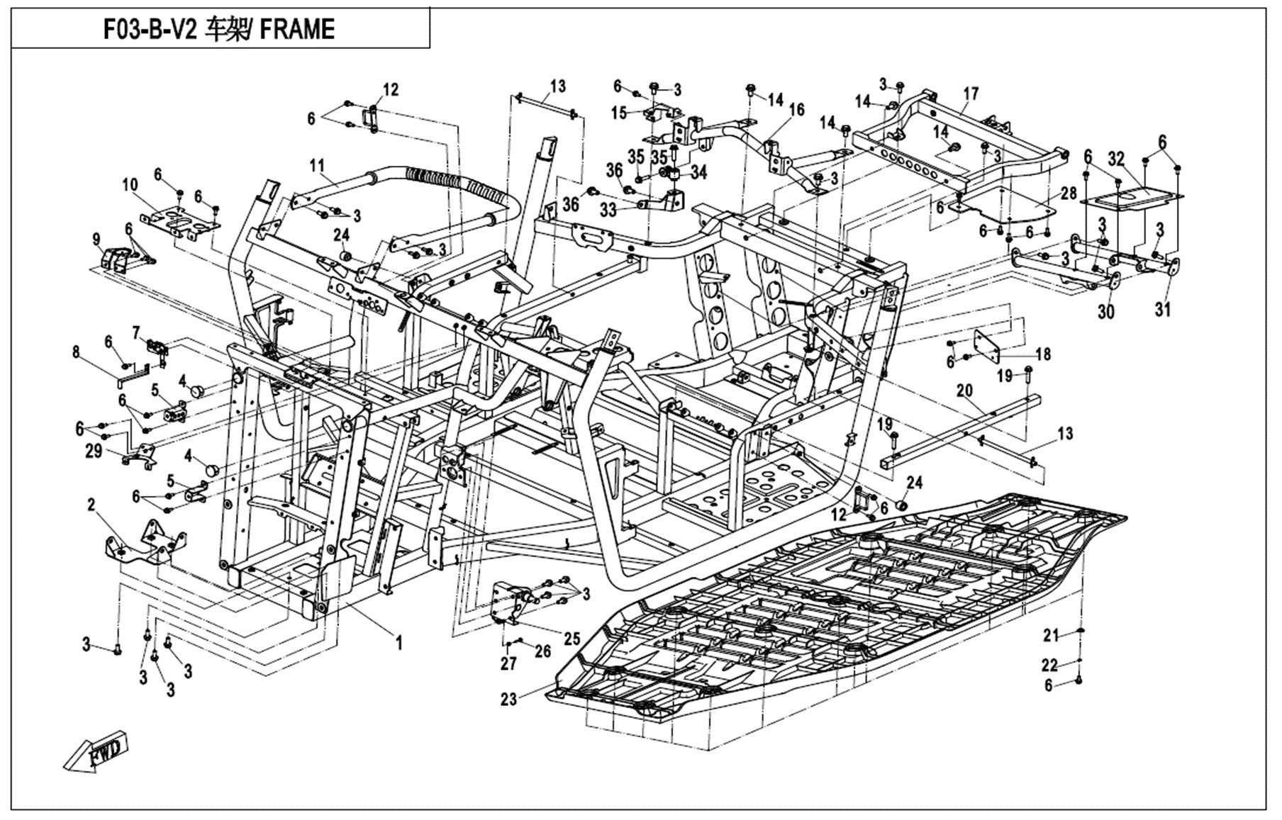 FRAME(2018 CONDITION)
