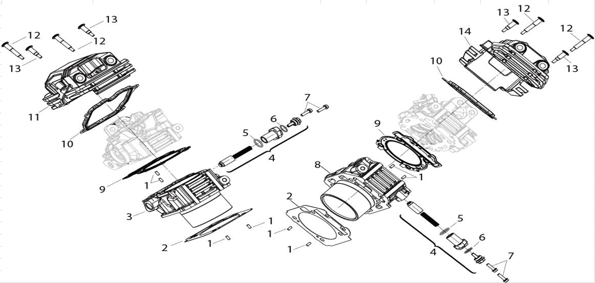 E04 - CYLINDER&CYLINDER HEAD ASSY