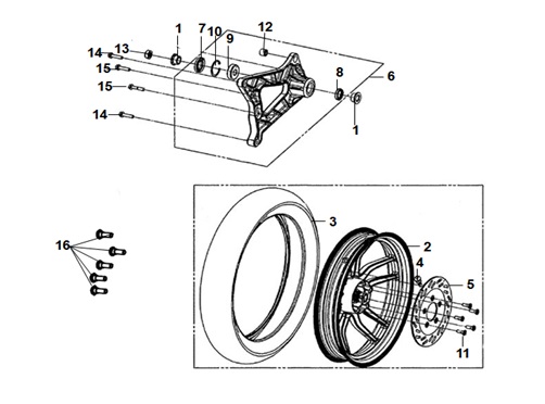 Rear Wheel