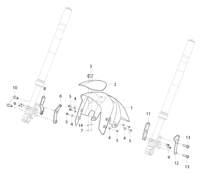 Front Mudguard