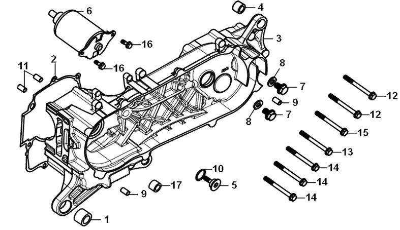 L CRANKCASE