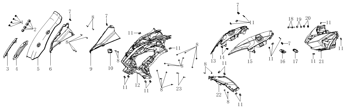 F16 - Headlight & Covers