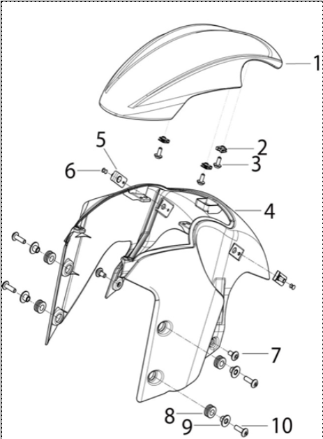 F20 - FRONT FENDER