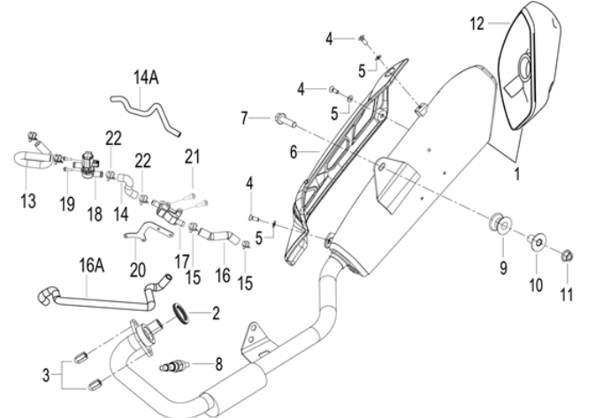 F06 - MUFFLER ASSY