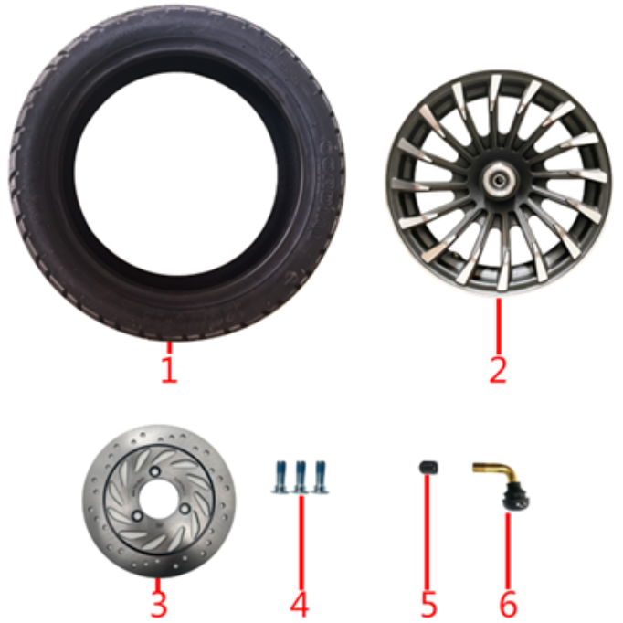 F13 - FRONT WHEEL