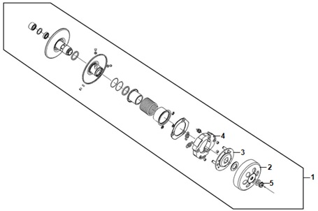Driven Pulley Assy