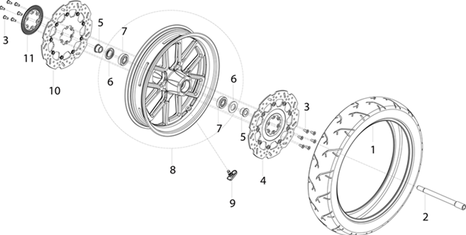 F07 - Front Wheel