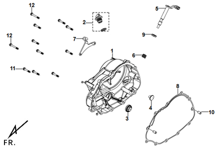 E04 - Right Engine Cover