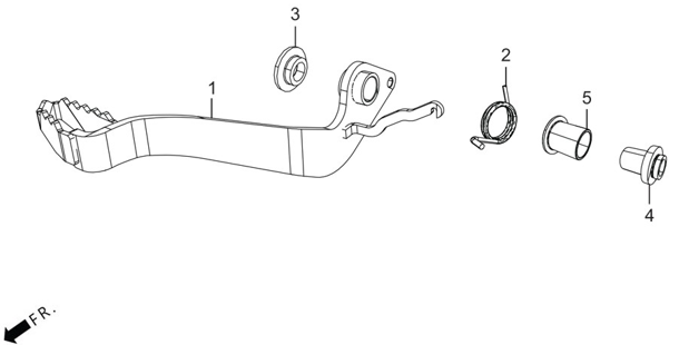 F15A - Brake Pedal