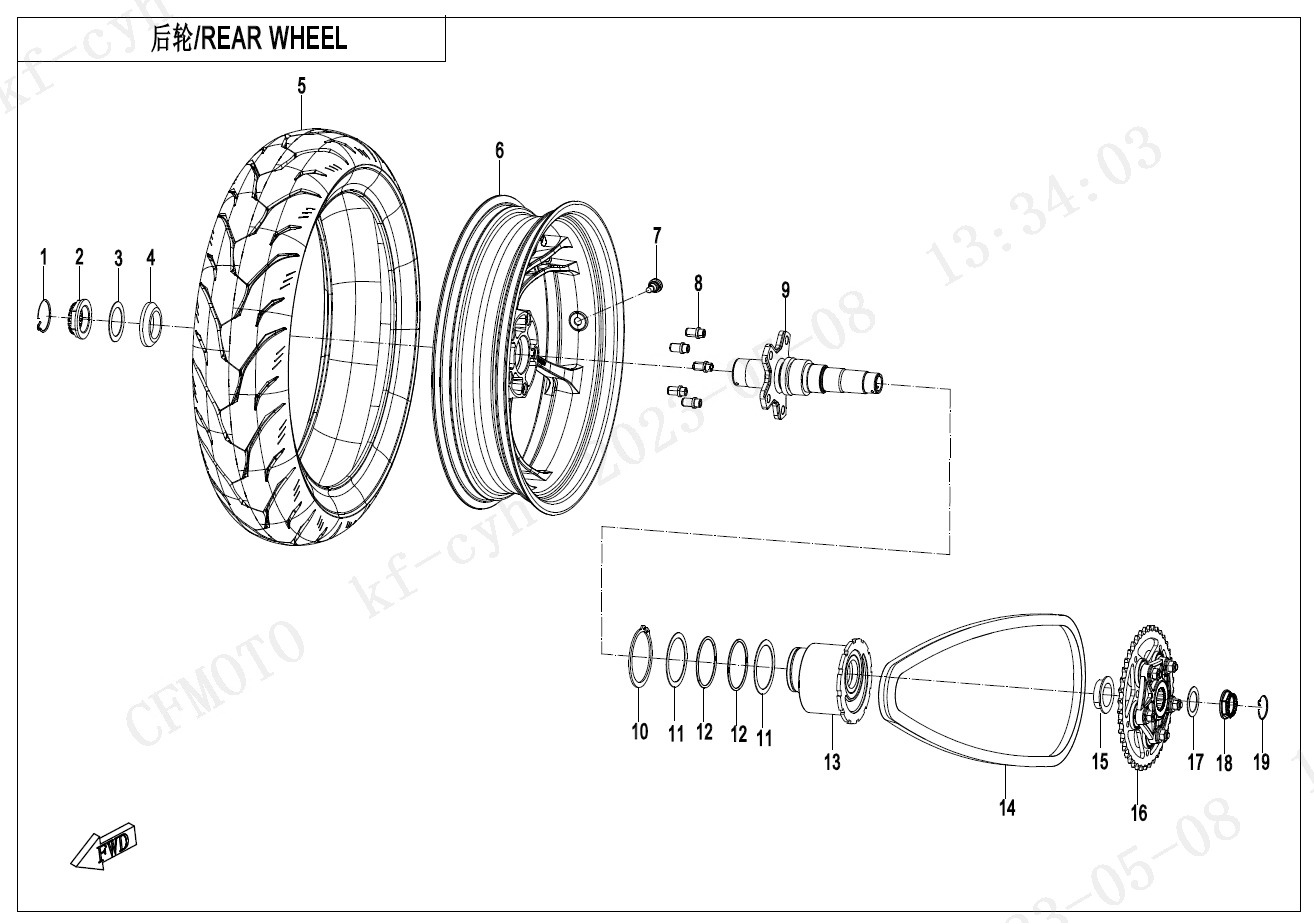 REAR WHEEL