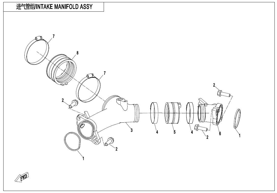 INTAKE MANIFOLD ASSY