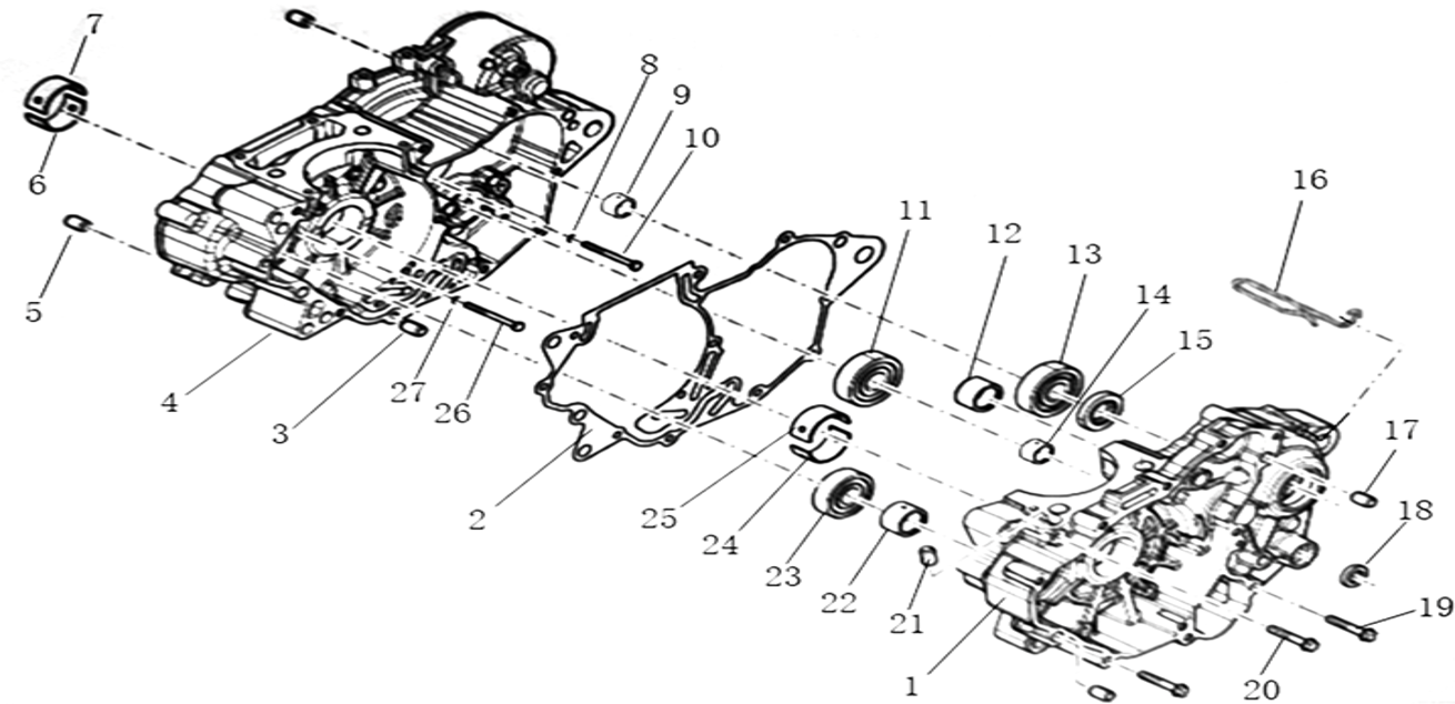 E04 - Crankcase