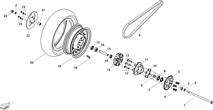 Rear Wheel