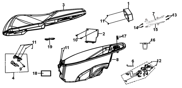 F13 - Seat & Rear Grips
