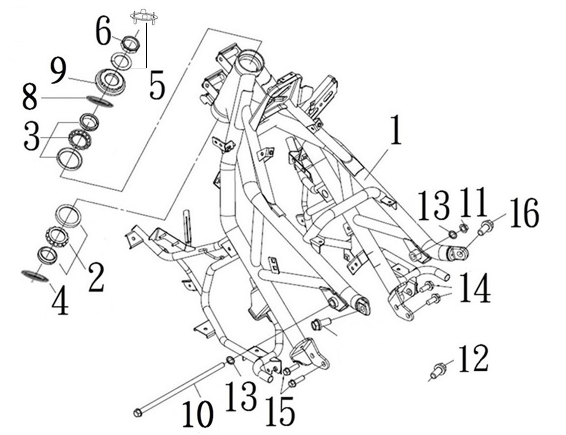 FRAME BODY COMP 1
