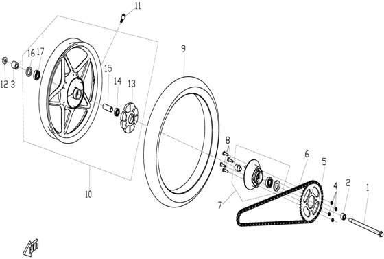 REAR WHEEL