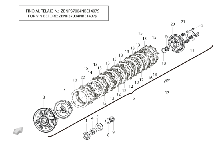 clutch for vin before: zbnp37004nbe14079