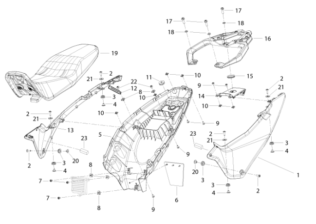 T027 - Seat & Tail Covers
