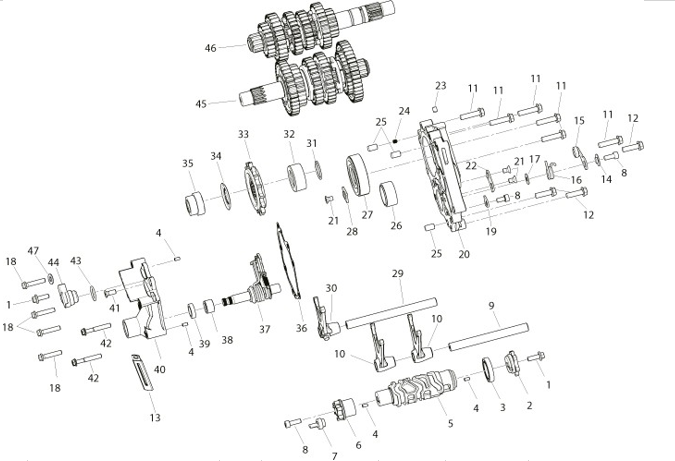 T012 GEARBOX