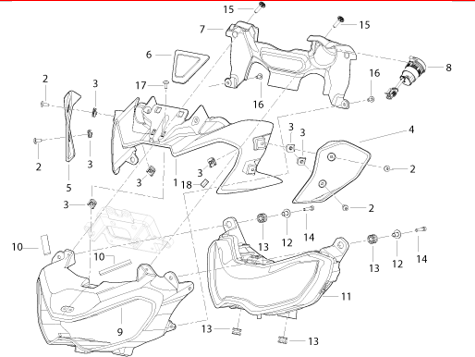 T038 HEADLIGHTS