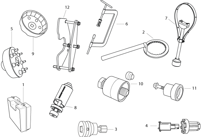 T0AA SPECIAL TOOLS