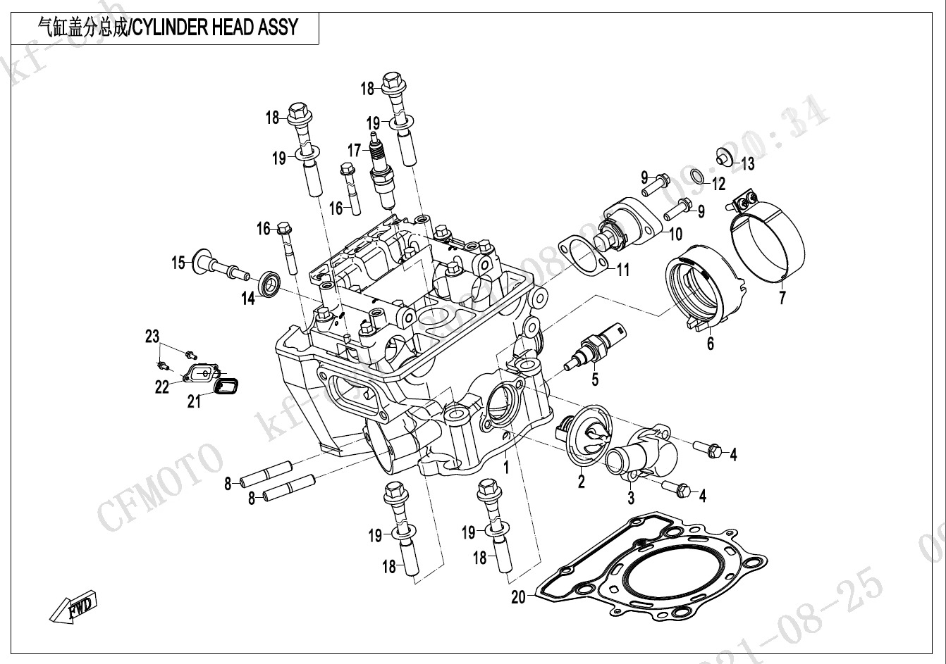 CYLINDER COVER