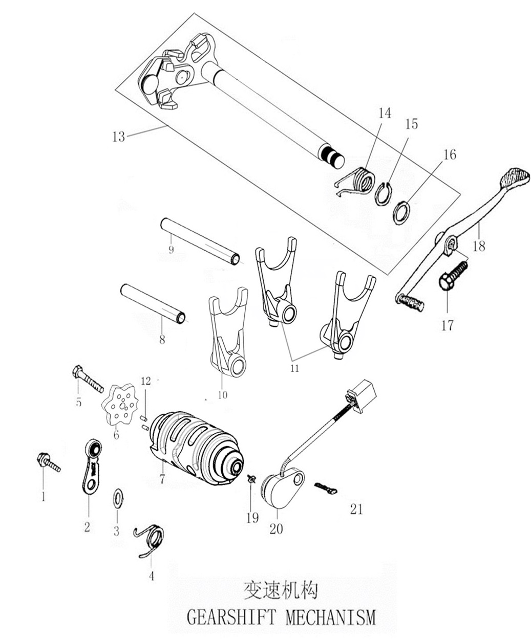 Gearshift Mechanism