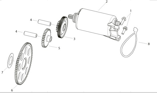 T004 ELECTRIC STARTER