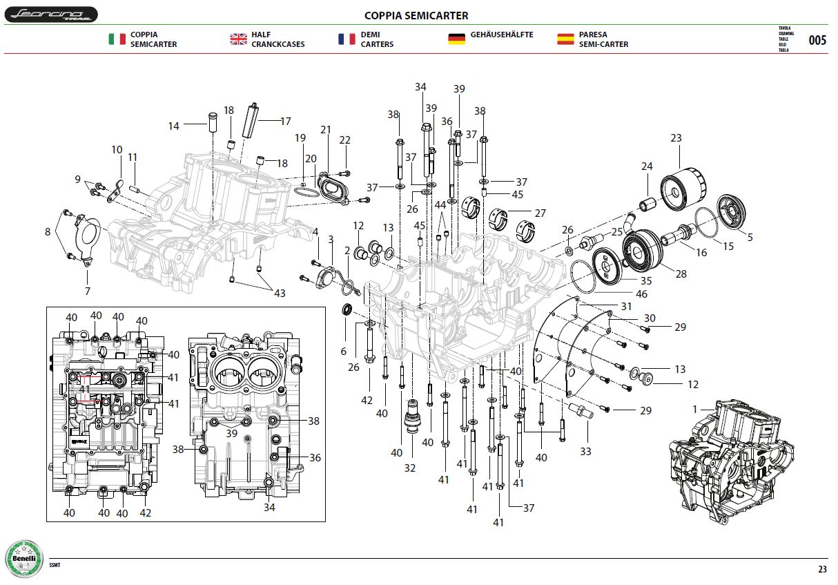 Half Crankcases