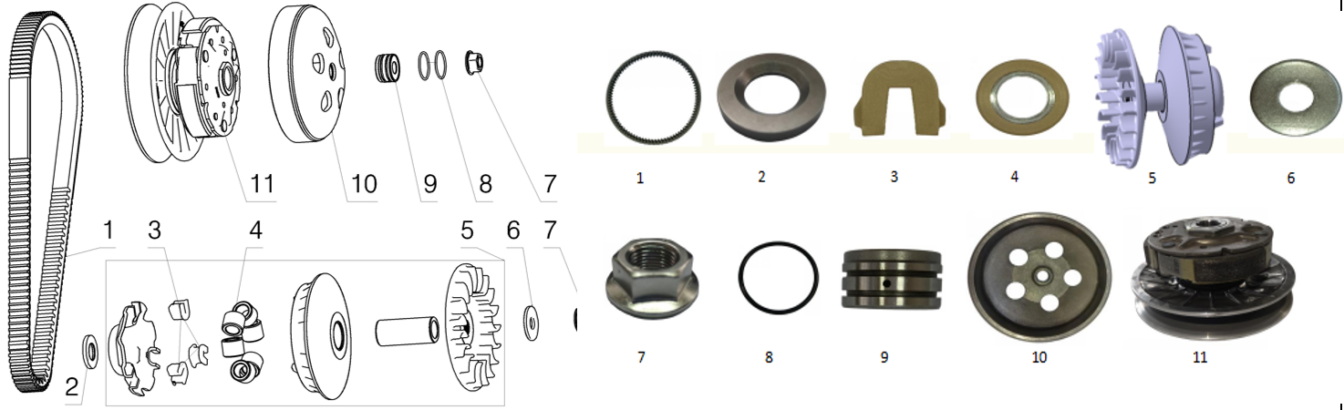 E13 CVT ASSEMBLY