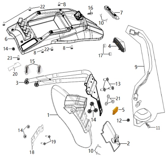 Rear Fender