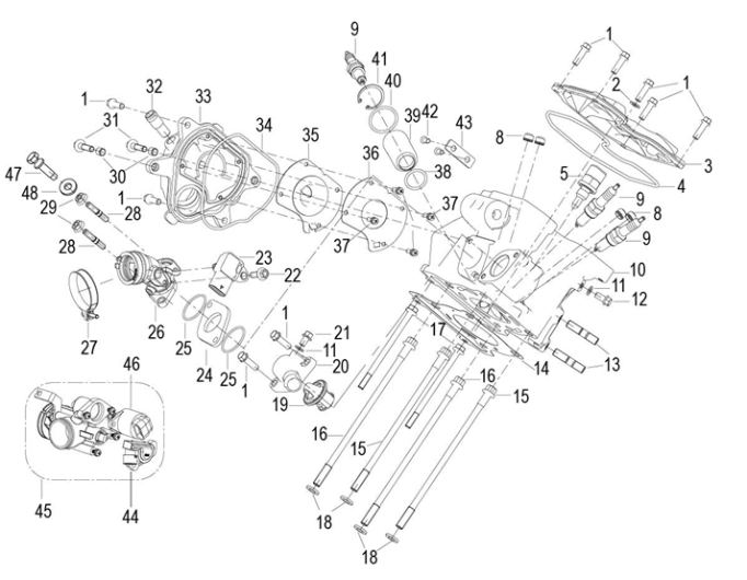 E01 - CYLINDER HEAD