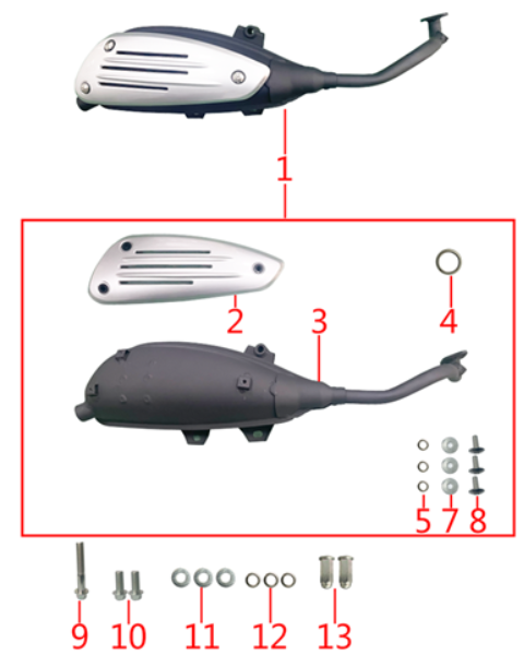 F19 - MUFFLER ASSY