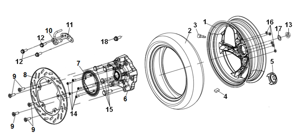 Rear Wheel