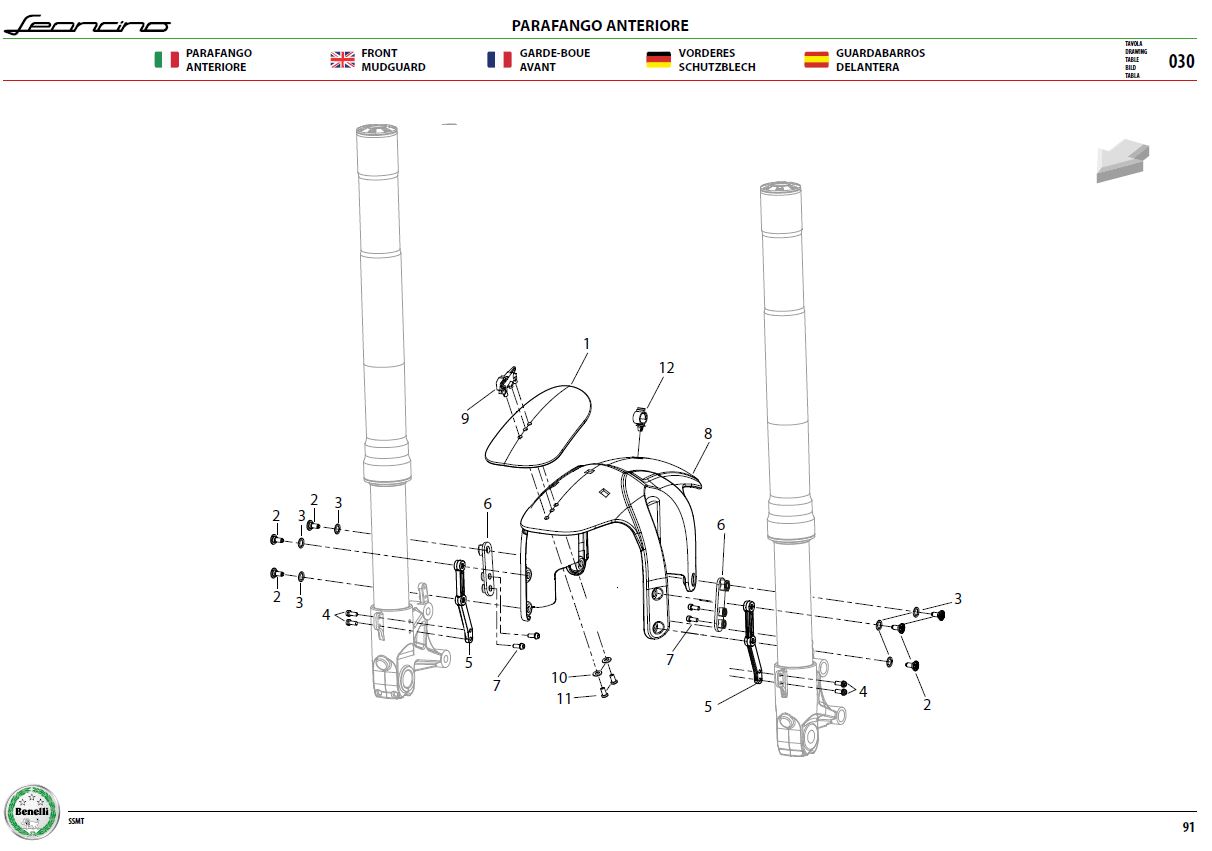 Front Mudguard