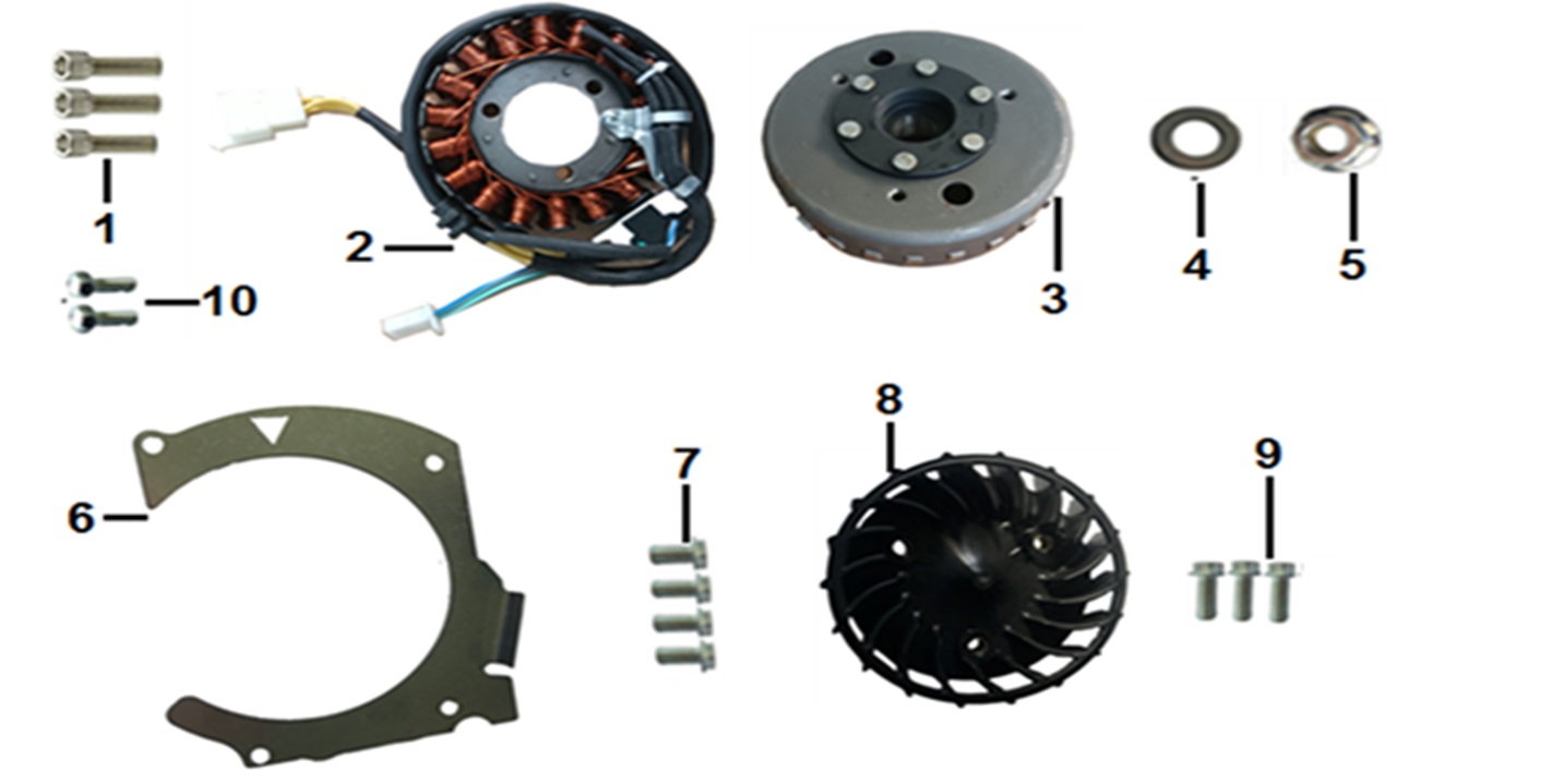 E07 - ELECTRIC STARTER ASSY