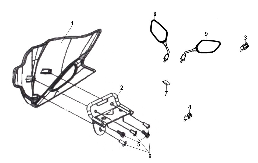 HANDLE PIPE + HANDLE COVER