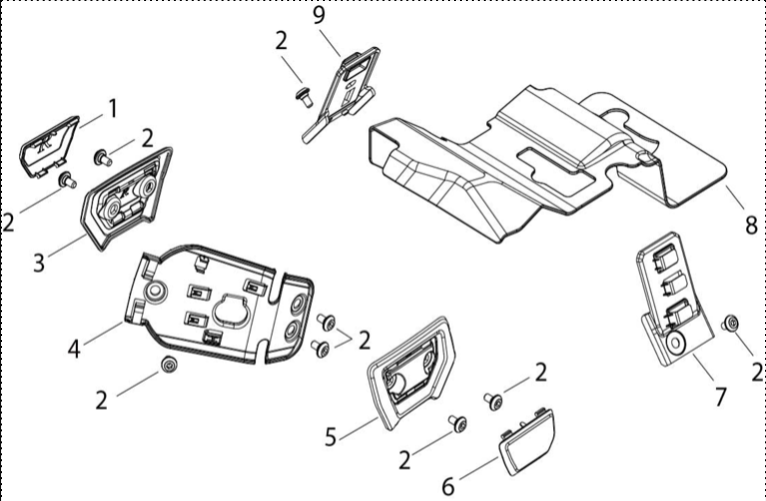 F22 - SMALL SIDE COVER