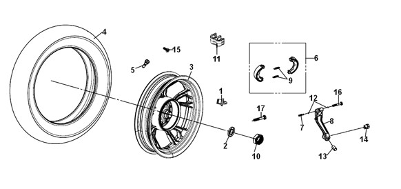 Rear Wheel